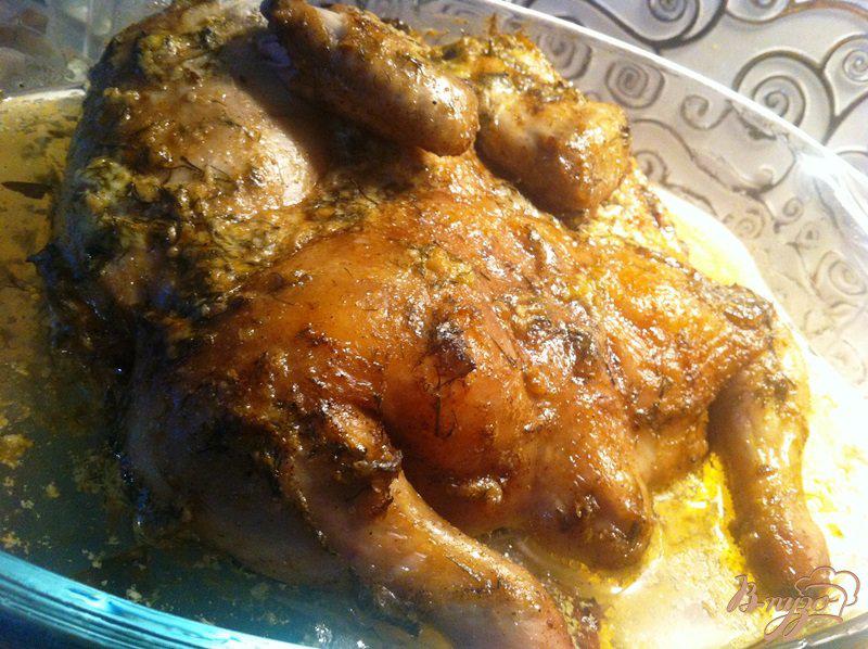 Фото приготовление рецепта: Курица приготовленная путем  томления шаг №8