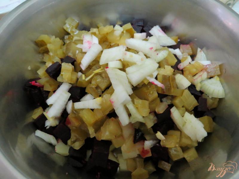 Фото приготовление рецепта: Крестьянский салат шаг №4
