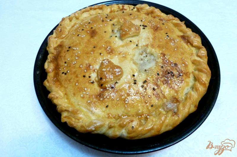Фото приготовление рецепта: Пирог из телятины и картофеля шаг №5