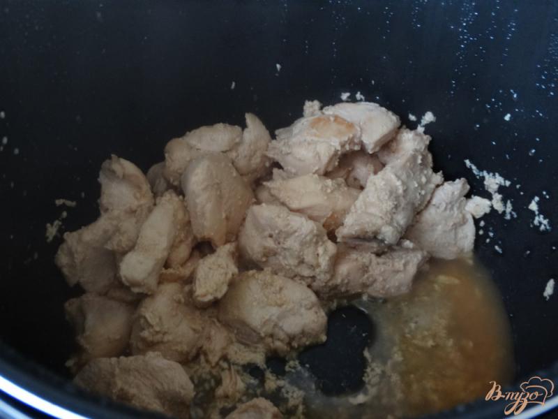 Фото приготовление рецепта: Куриное филе в кефире и соусе терияки шаг №3