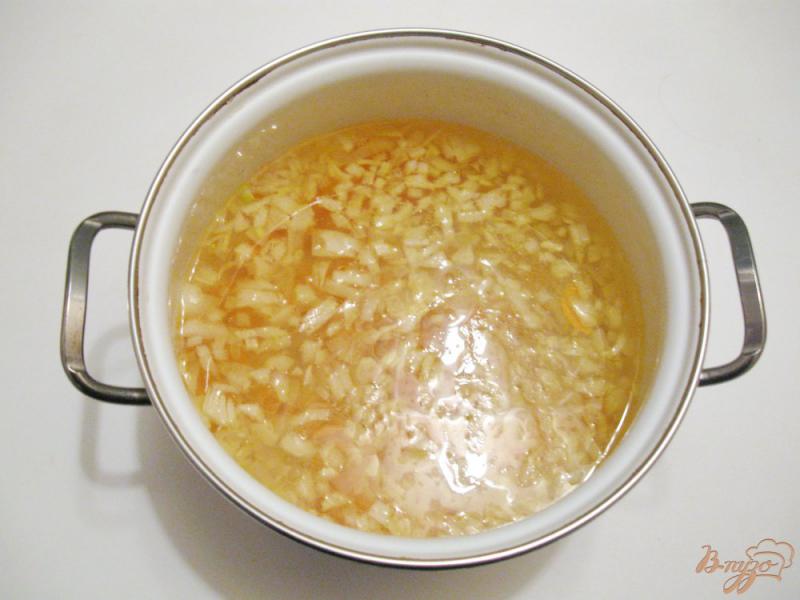 Фото приготовление рецепта: Постный фасолевый суп шаг №3