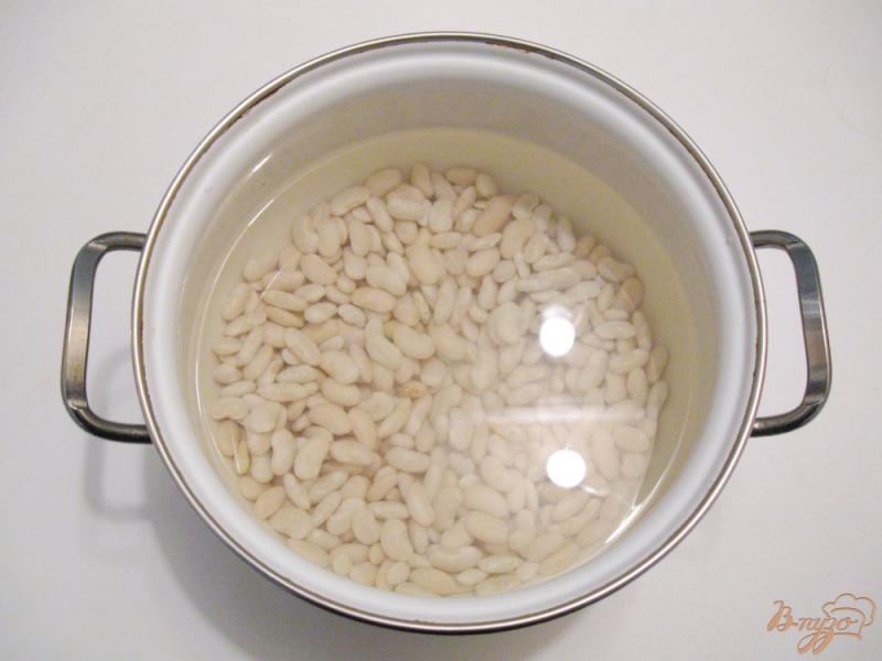 Фото приготовление рецепта: Постный фасолевый суп шаг №1