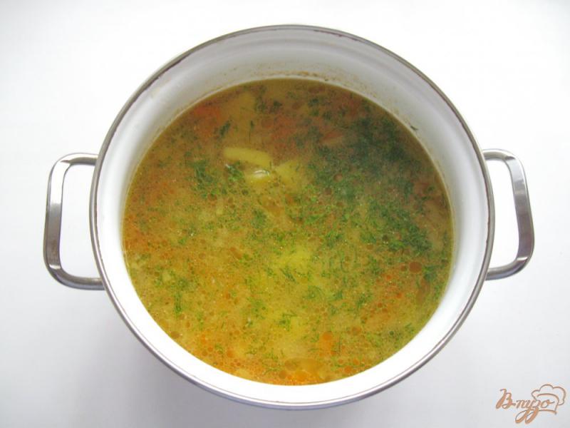 Фото приготовление рецепта: Постный фасолевый суп шаг №5
