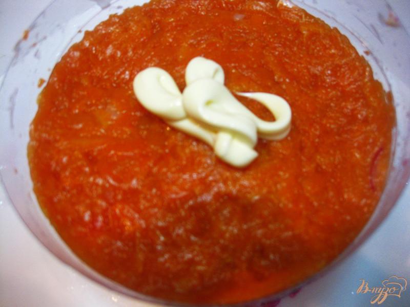 Фото приготовление рецепта: Слоеный салат с киви и маринованым арбузом шаг №12