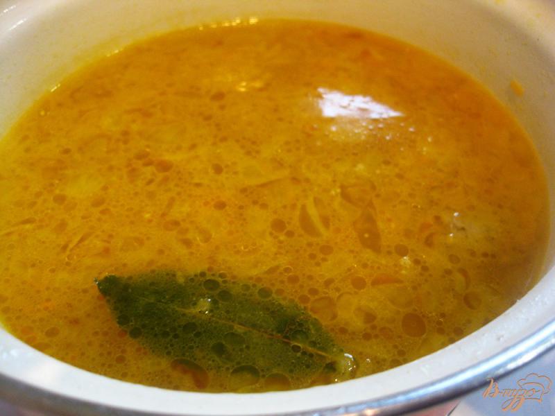 Фото приготовление рецепта: Суп с сушеными грибами шаг №10