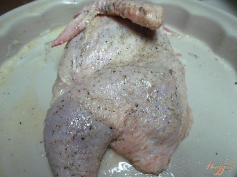 Фото приготовление рецепта: Курица с картофелем со сливочным вкусом шаг №2