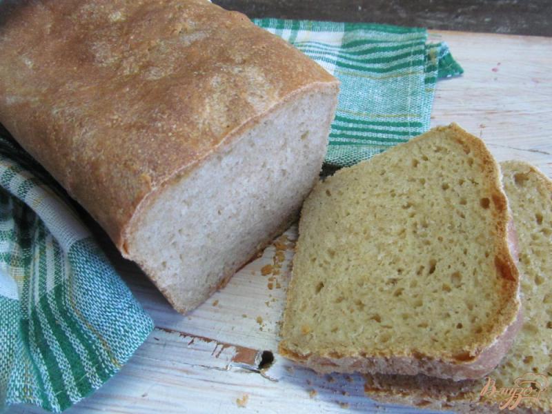 Фото приготовление рецепта: Хлеб на сыворотке с тремя видами муки шаг №7