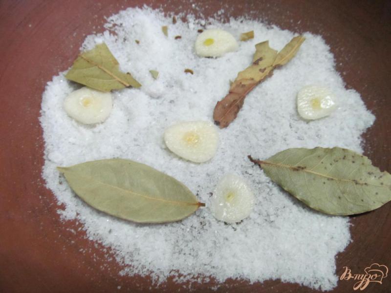 Фото приготовление рецепта: Соленое сала в специях шаг №3