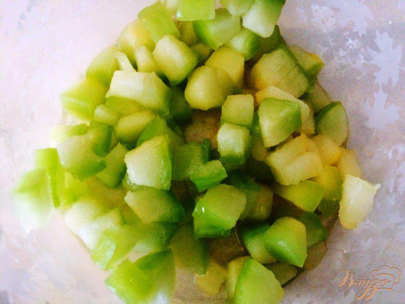 Фото приготовление рецепта: Рагу из индейки и овощей для деток шаг №3