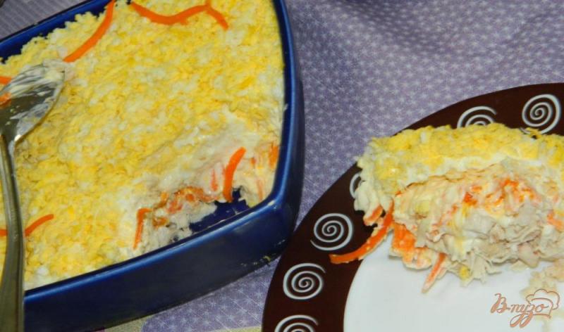 Фото приготовление рецепта: Салат из курицы с морковью-по корейски шаг №5