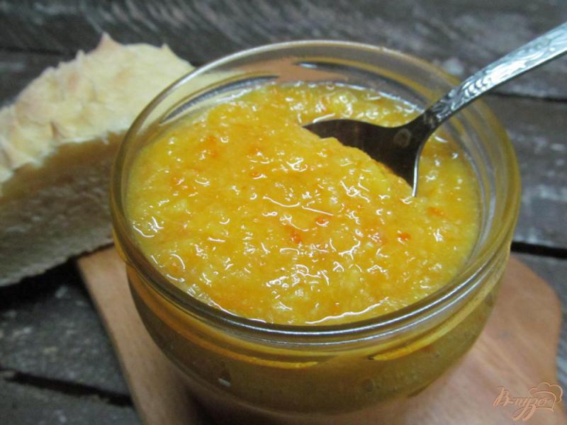 Фото приготовление рецепта: Медовая намазка с апельсином и мандарином шаг №5