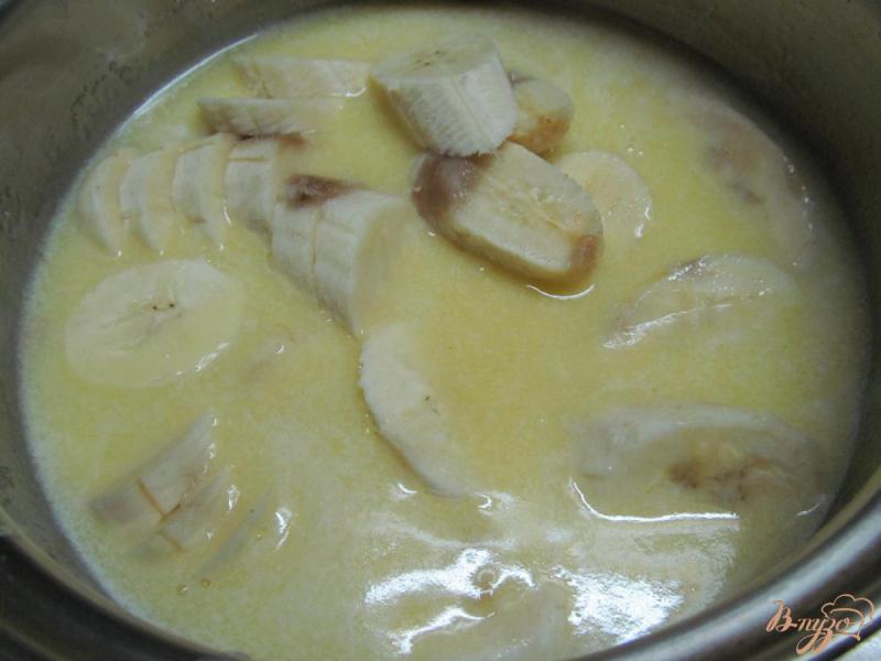 Фото приготовление рецепта: Десерт из банана шаг №4
