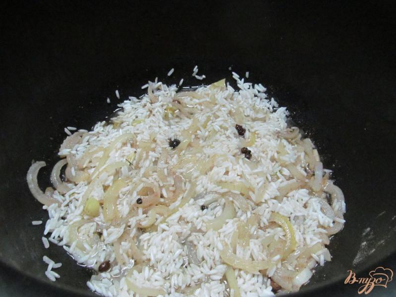 Фото приготовление рецепта: Рис по-индийски со специями в мультиварке шаг №5