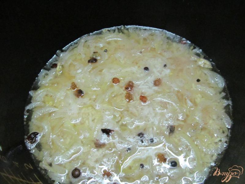 Фото приготовление рецепта: Рис по-индийски со специями в мультиварке шаг №6