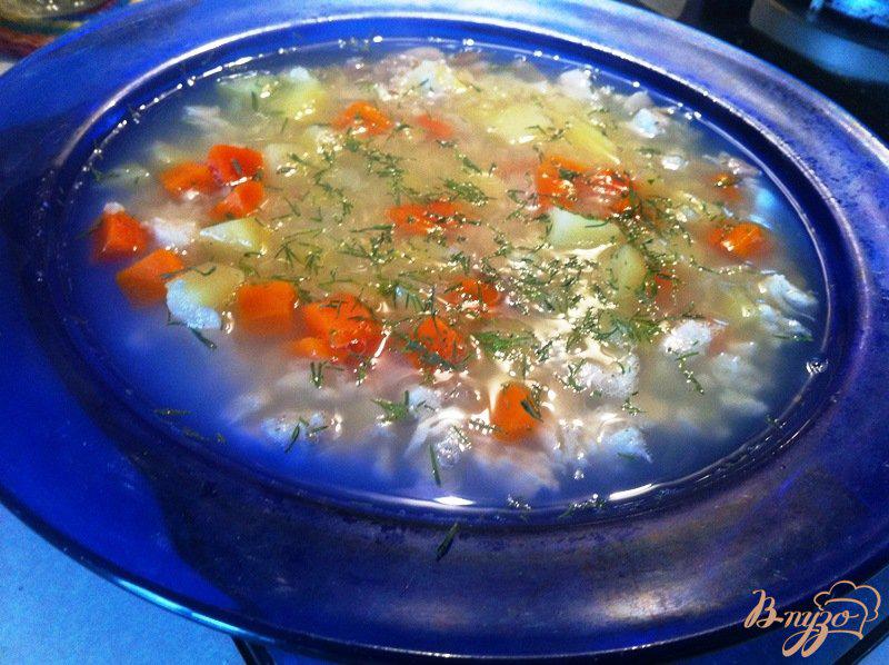 Фото приготовление рецепта: Суп из чечевицы и кролика для деток шаг №4