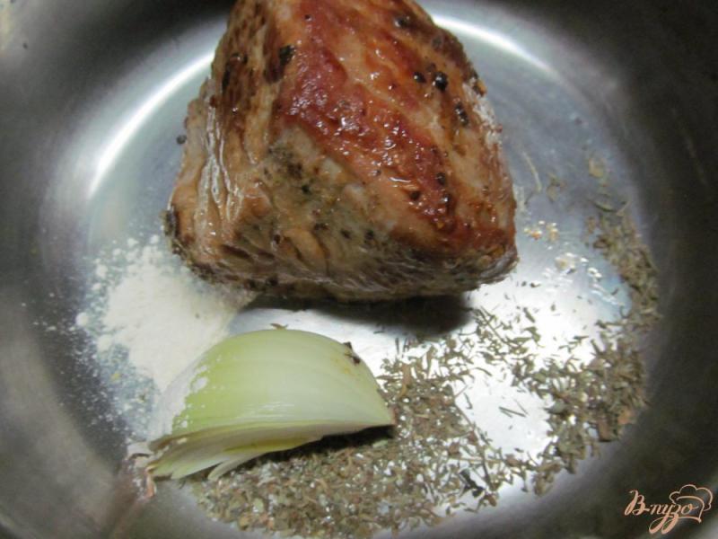 Фото приготовление рецепта: Свинина в молоке шаг №3