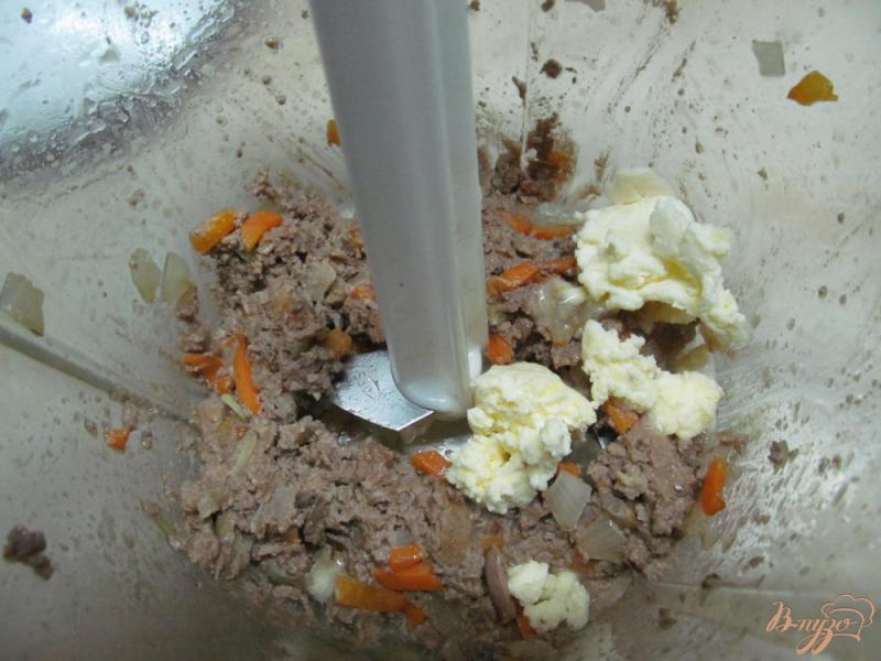 Фото приготовление рецепта: Картофельные котлеты с куриной печенью шаг №5