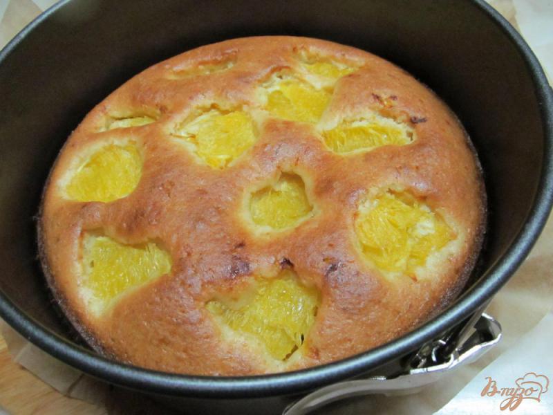 Фото приготовление рецепта: Пирог на оливковом масле шаг №8