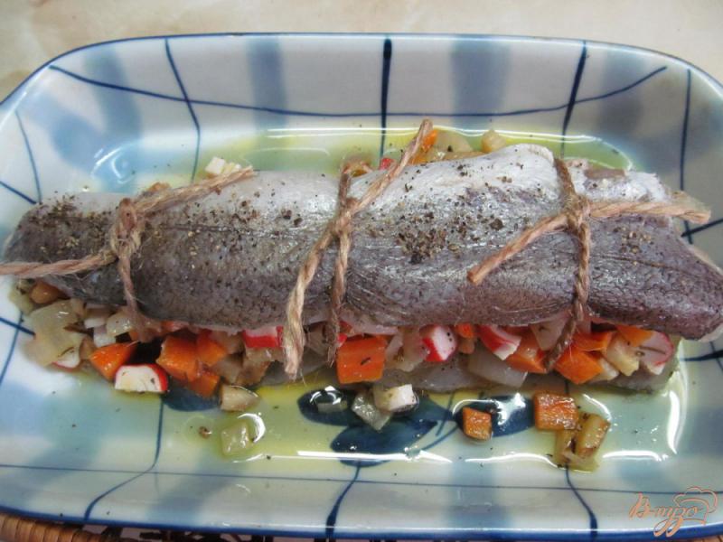 Фото приготовление рецепта: Сэндвич из рыбы шаг №8