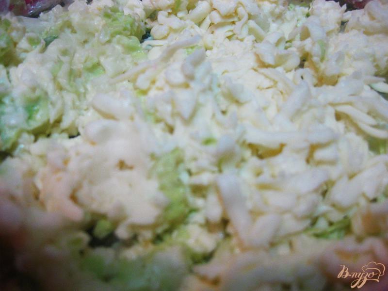 Фото приготовление рецепта: Закуска с сыром и грибами в лаваше шаг №9