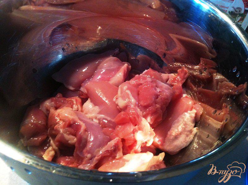 Фото приготовление рецепта: Куриная мякоть в панировке из овсяных хлопьев шаг №1