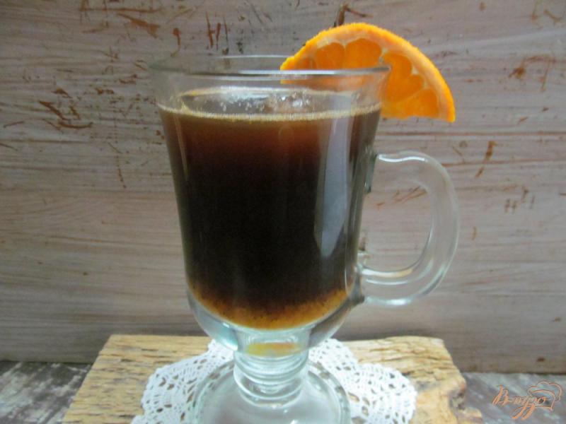 Фото приготовление рецепта: Кофейный коктейль с мандарином шаг №6