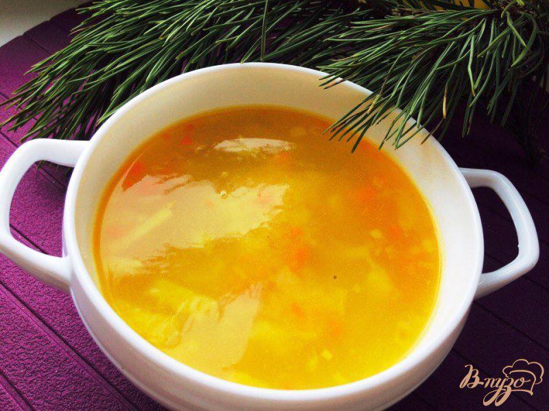 Фото приготовление рецепта: Суп овощной на бульоне из телятины шаг №4