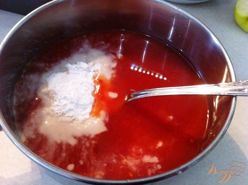 Фото приготовление рецепта: Фаршированные каннеллони под томатным соусом шаг №4