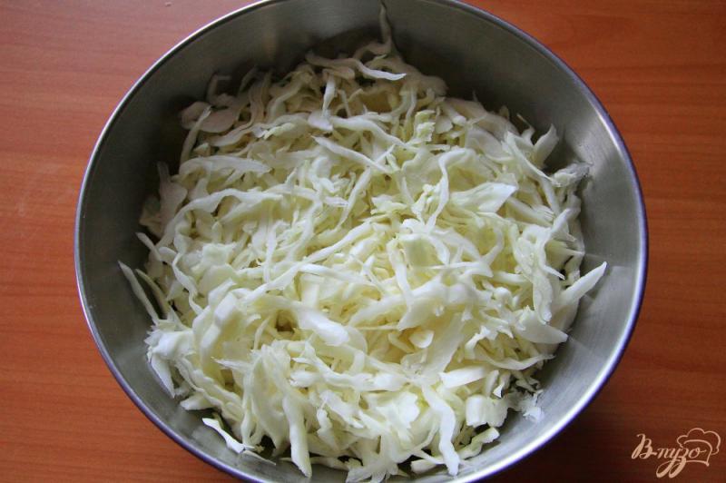 Фото приготовление рецепта: Салат со свежей капустой, морковью и помидорами шаг №1