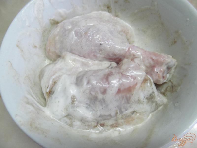Фото приготовление рецепта: Запеченная курица с перловкой шаг №1