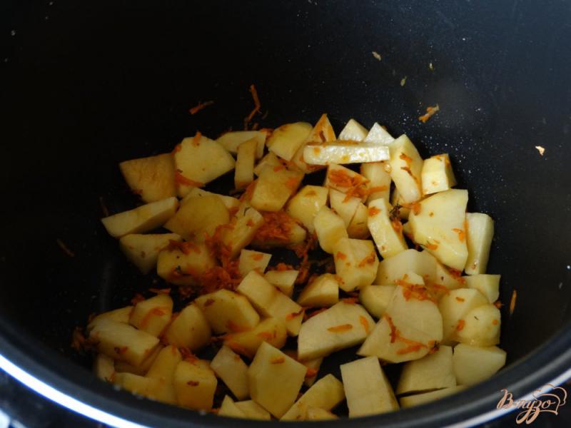 Фото приготовление рецепта: Рагу из овощей и говяжьей печени шаг №2