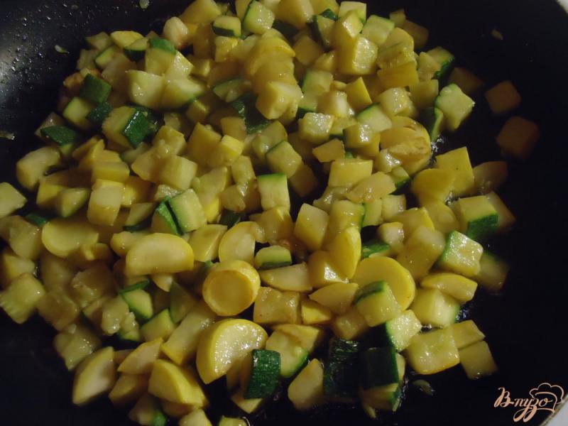 Фото приготовление рецепта: Тушеные овощи «Ассорти» шаг №6