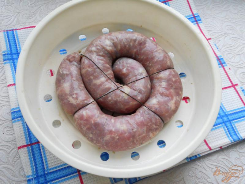 Фото приготовление рецепта: Домашняя колбаса-ассорти шаг №4