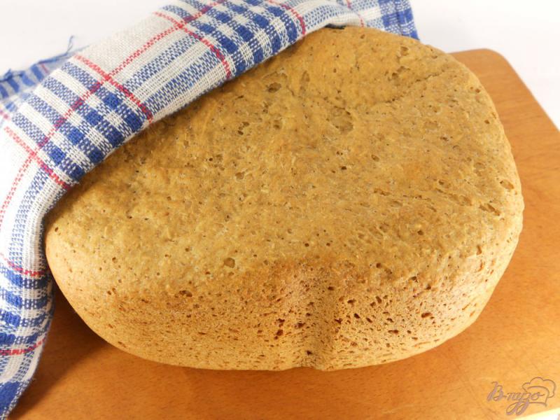 Фото приготовление рецепта: Отрубной хлеб в хлебопечке шаг №4