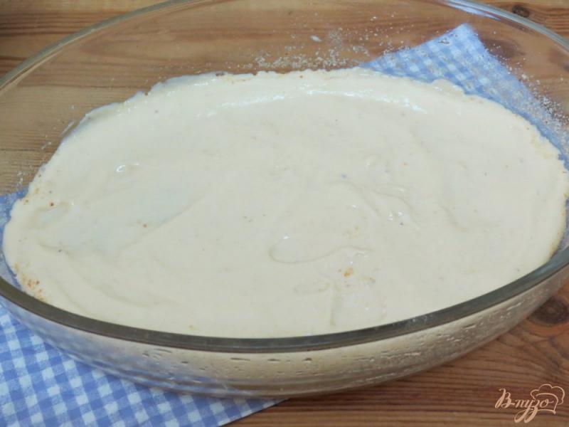 Фото приготовление рецепта: Пирог с капустой, без дрожжей шаг №9