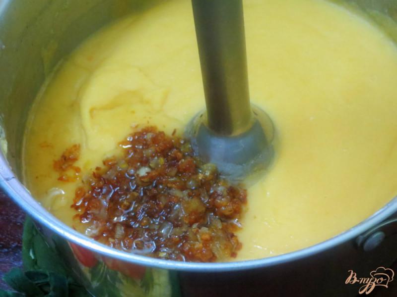 Фото приготовление рецепта: Постный гороховый суп пюре шаг №7
