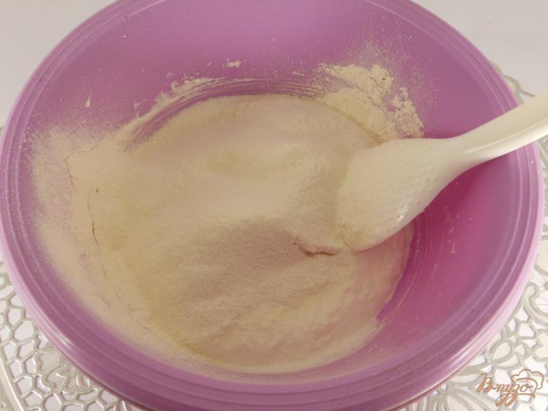 Фото приготовление рецепта: Белковое печенье с кокосом шаг №5
