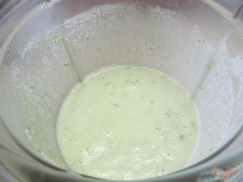 Фото приготовление рецепта: Флан из зеленого горошка шаг №5