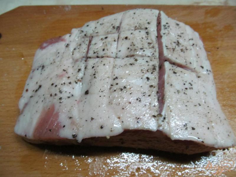 Фото приготовление рецепта: Запеченная свинина под медом в белом вине шаг №1