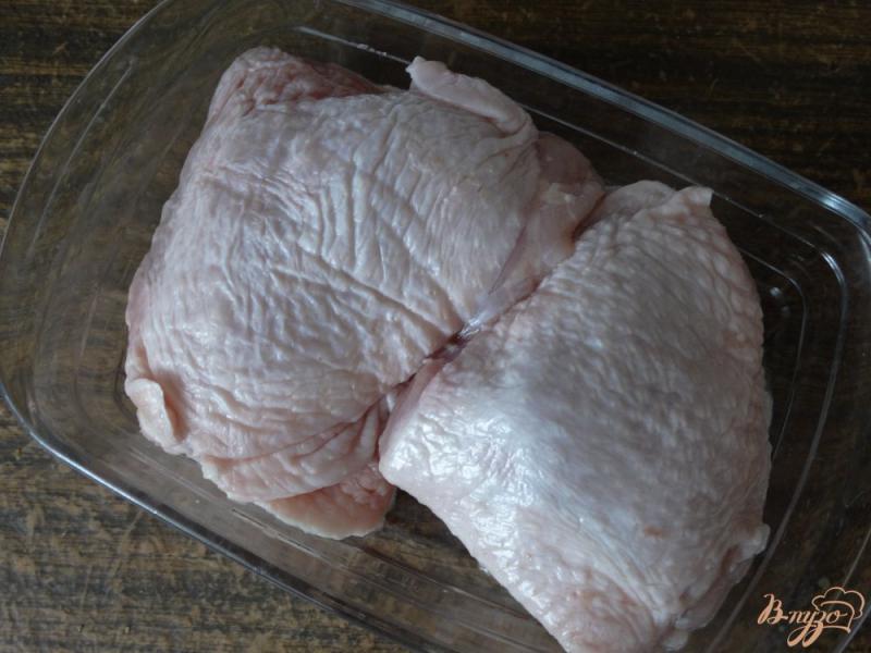 Фото приготовление рецепта: Куриные бедра запеченные в соусе терияки шаг №1