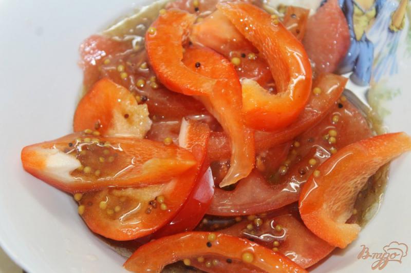 Фото приготовление рецепта: Салат с фетой и грейпфрутом шаг №5
