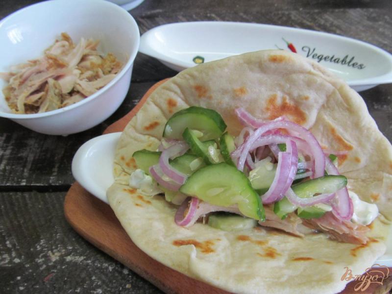 Фото приготовление рецепта: Домашние мексиканские тако шаг №10