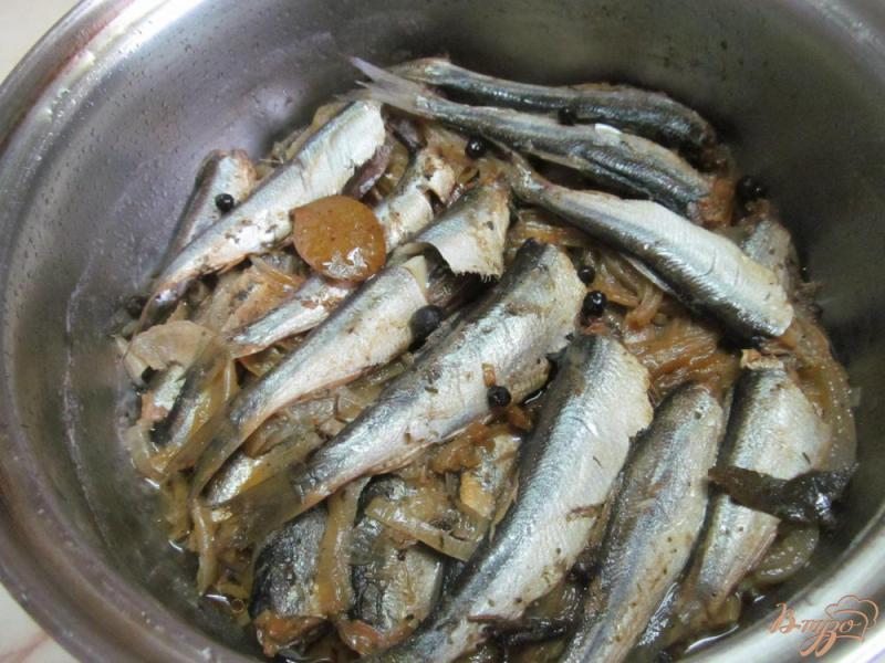 Фото приготовление рецепта: Рыбные консервы шаг №5