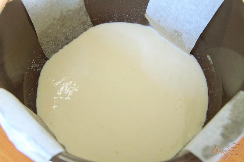Фото приготовление рецепта: Заливной пирог с картофелем в мультиварке шаг №4