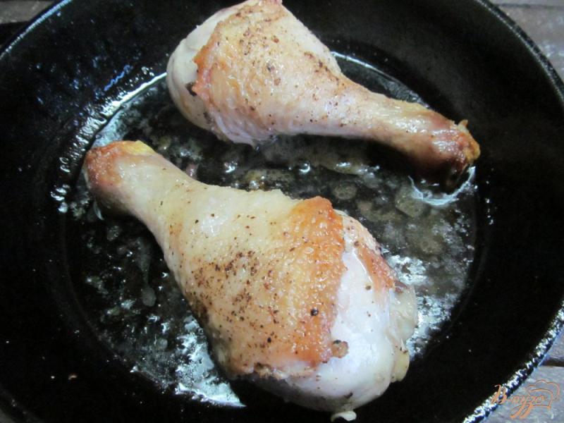 Фото приготовление рецепта: Курица карри с рисом шаг №6