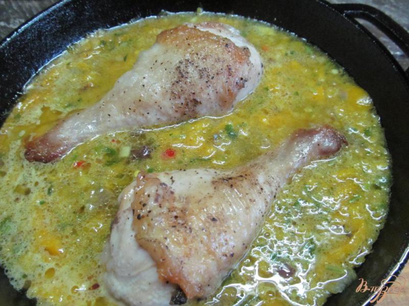 Фото приготовление рецепта: Курица карри с рисом шаг №10