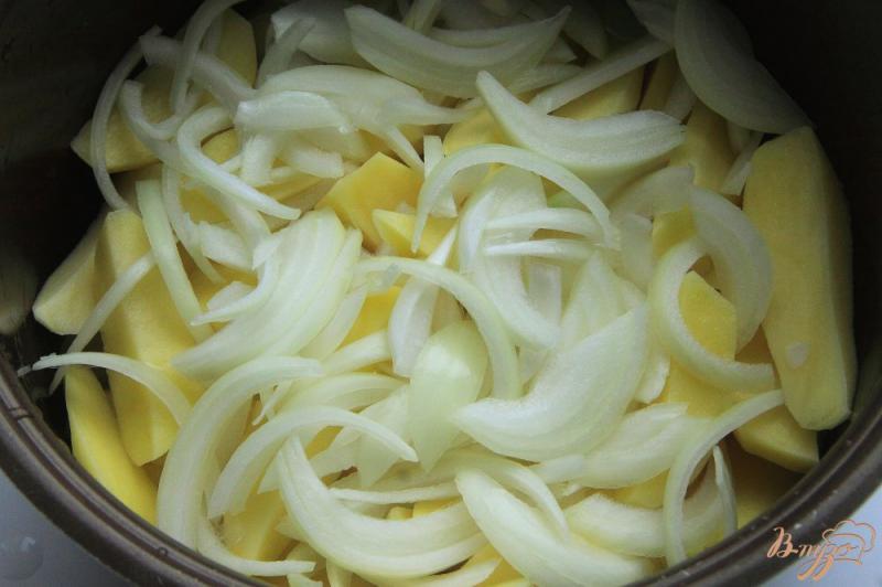 Фото приготовление рецепта: Картофель, запеченный в сметане в рукаве шаг №2