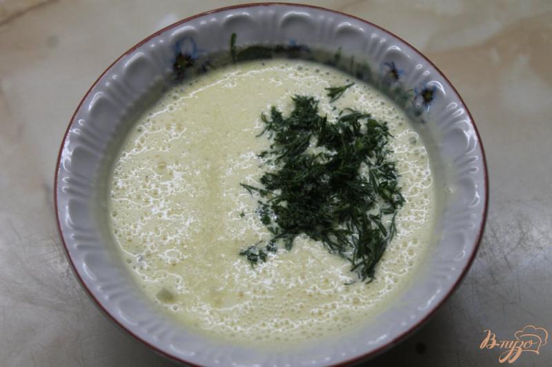 Фото приготовление рецепта: Горчичный соус с соленым огурцом шаг №6