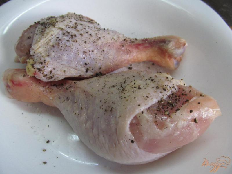 Фото приготовление рецепта: Курица с чечевицей шаг №2
