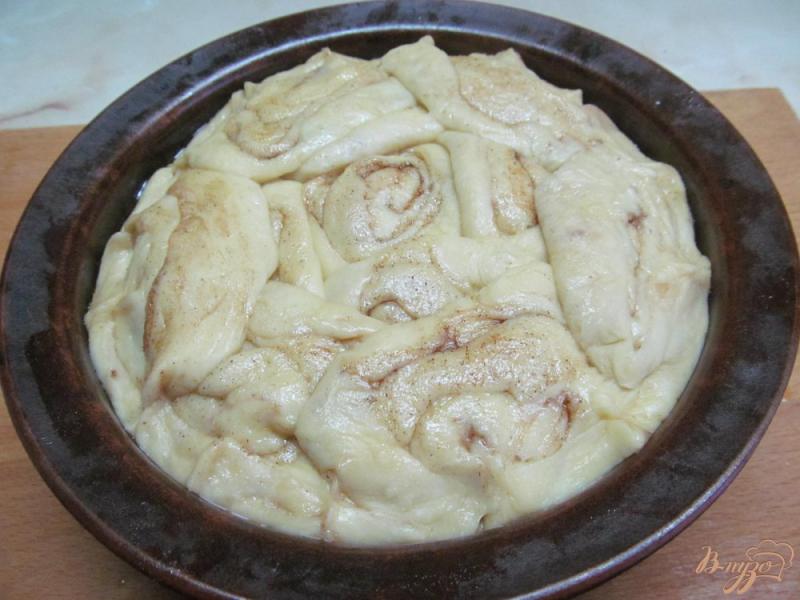 Фото приготовление рецепта: Яблочный пирог шаг №9